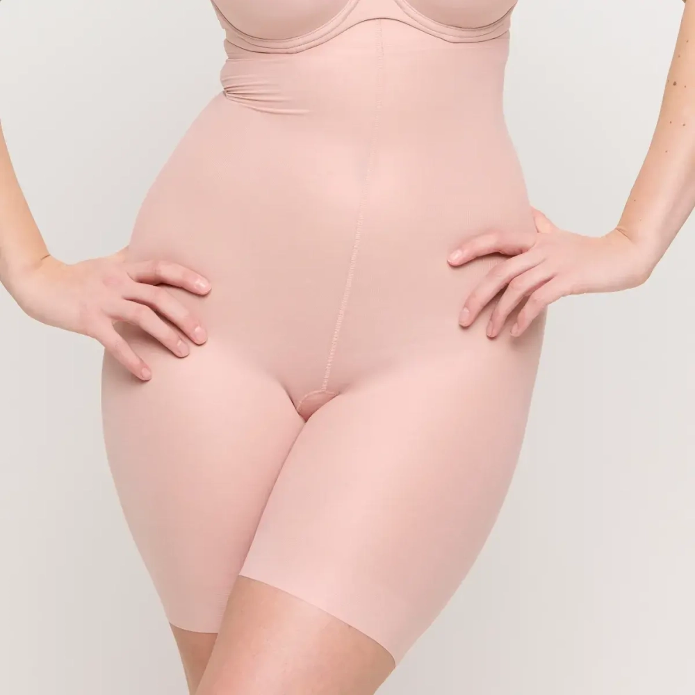 PRIMADONNA Figuras Разглаживающие трусики с ножкой, пудрово-розовый