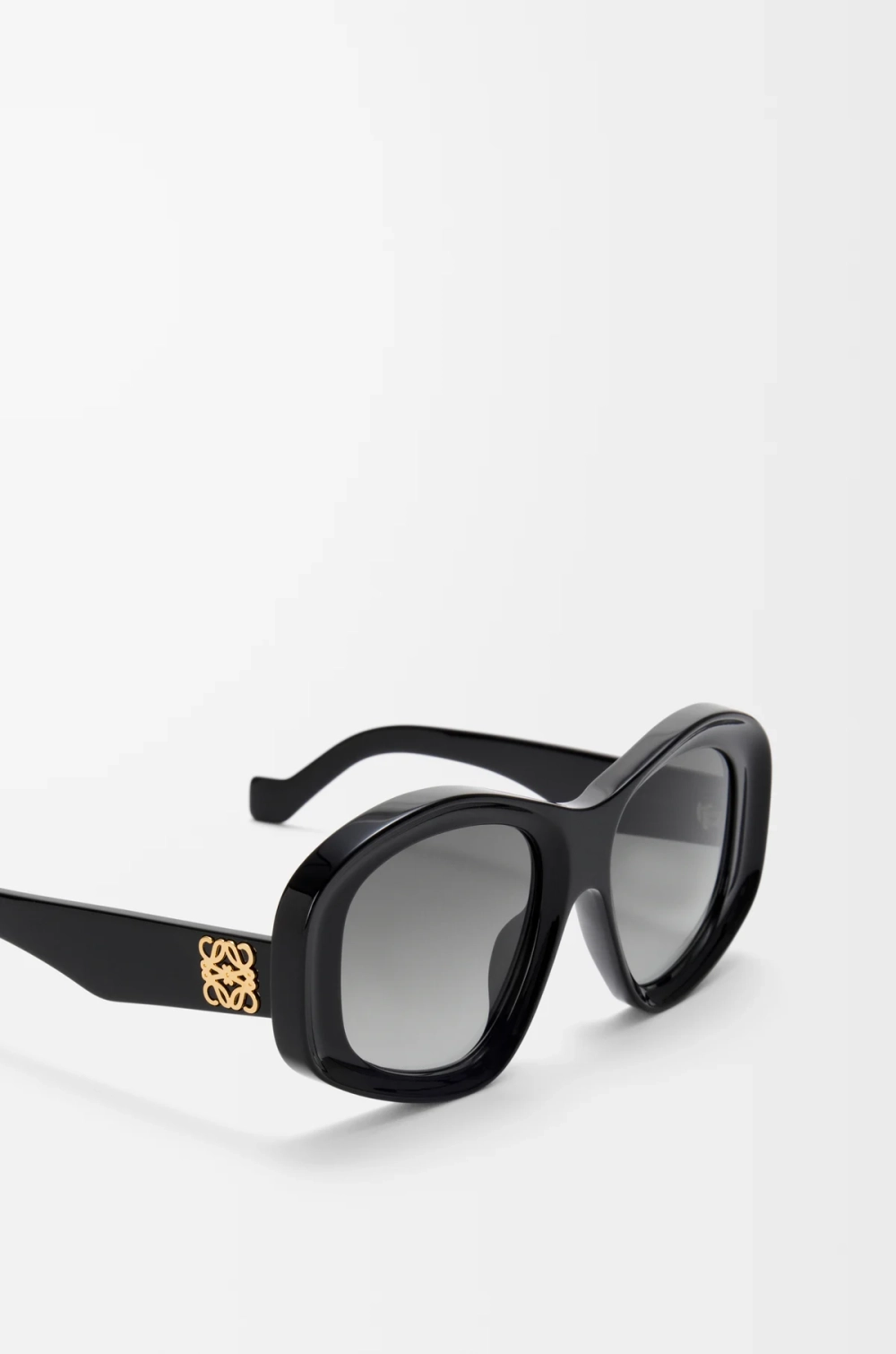 Loewe Солнцезащитные очки пятиугольной формы, черный