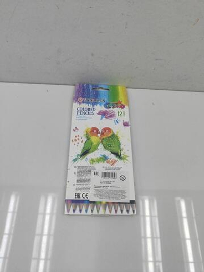 Карандаши цветные шестигранные "Девочки", 12 штук