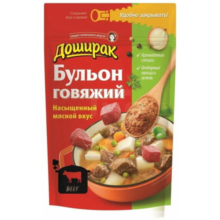 Бульон Доширак  говяжий 90 гр