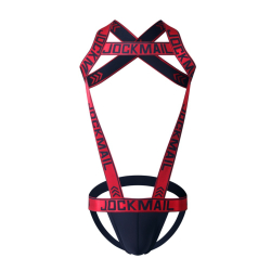 Мужская портупея красная JOCKMAIL JM913-8