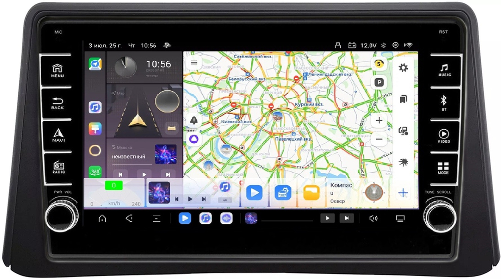 Магнитола для Opel Mokka 2012-2015 - Carmedia OL-9978 (кнопки и крутилки) Android 13, TS20, 6+128Гб, CarPlay, 4G SIM-слот