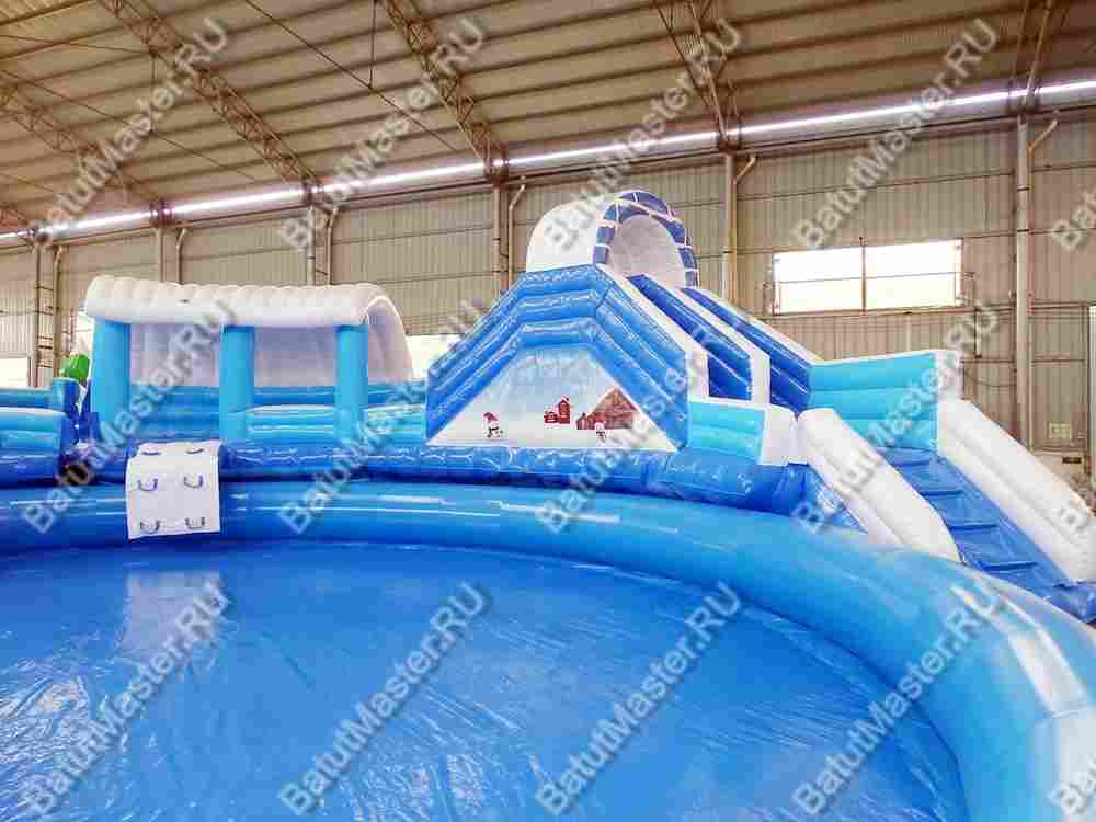 Наземный надувной аквапарк «Морское царство» 15,5*15*6 м