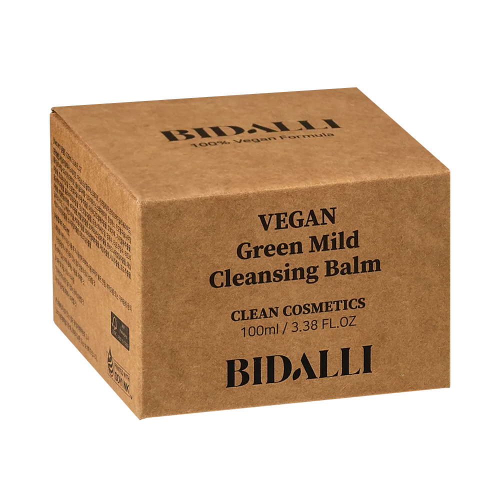 Очищающий щербет Bidalli Vegan Green Mild Cleansing Balm, 100gr