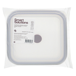 Контейнер для переноски и хранения силиконовый квадратный складной silikobox, 1,2 л, темно-сливовый