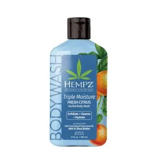 Hempz Гель для душа Тройное увлажнение -Triple Moisture Fresh Citrus Herbal Body Wash,500 мл