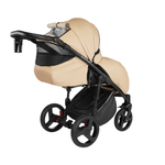 Детская коляска Noordline Оlivia Premium Sport  3 в 1 КОЖА (Бежевый)