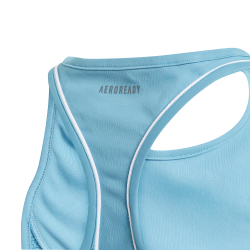 Футболка для девочки теннисная Adidas G Pop Up Tank Top - hazy blue/white