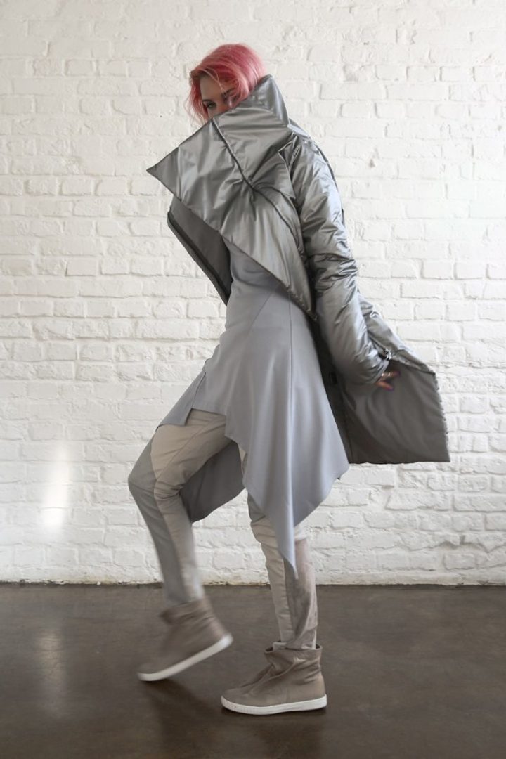 Пуховик «Wrap Silver»