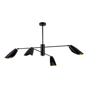 SLE1254-403-04 Светильник подвесной Черный/Черный E14 4*60W ALTON