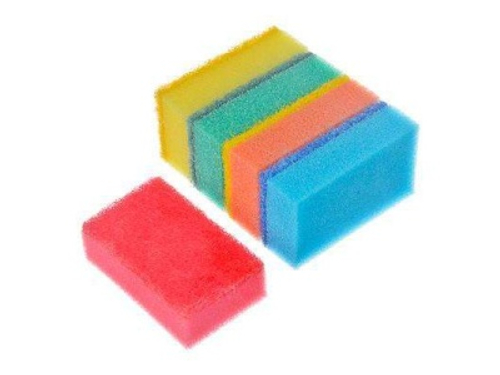 Набор губок для мытья посуды VETTA  Прима 8*5*2,5см (5шт/уп)(80уп/кор)