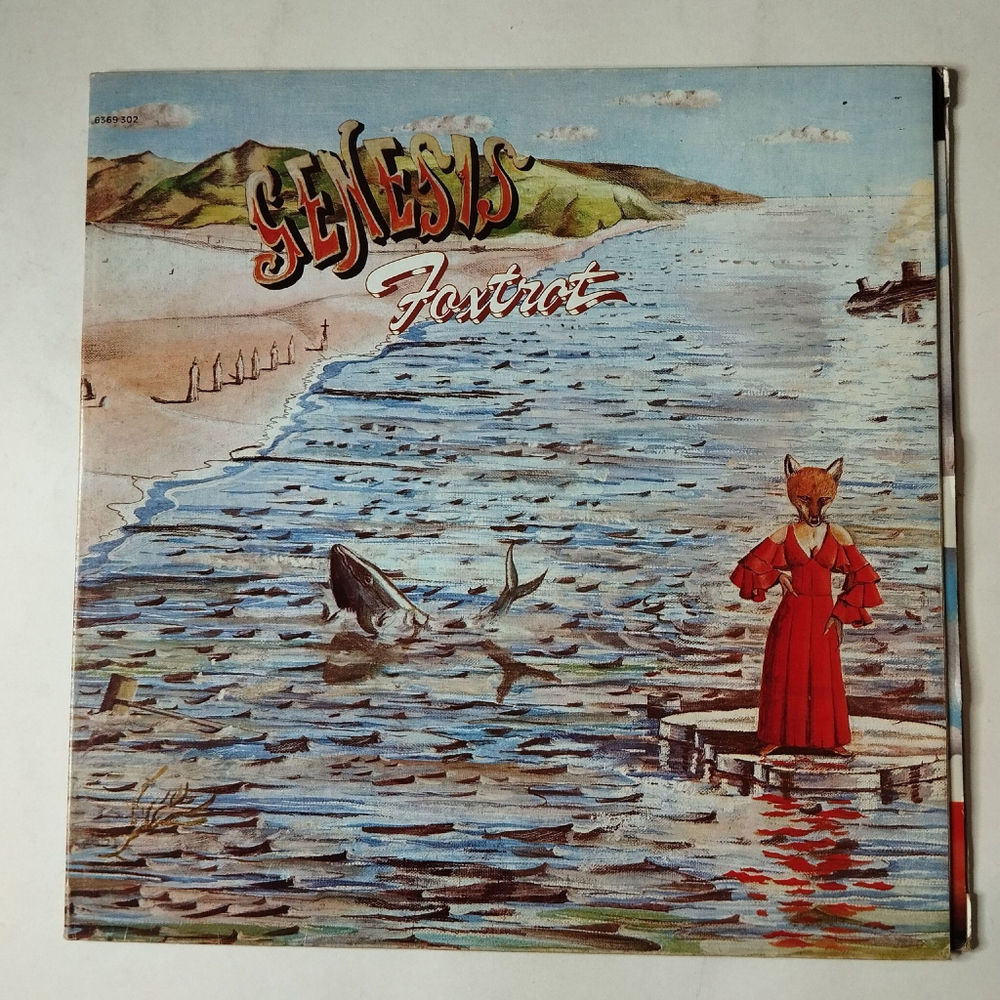 Винтажная виниловая пластинка LP Genesis Foxtrot (France 1972)