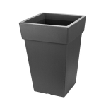 Кашпо ТУБУС с внутренней вставкой 240х240мм 7,5л М3178