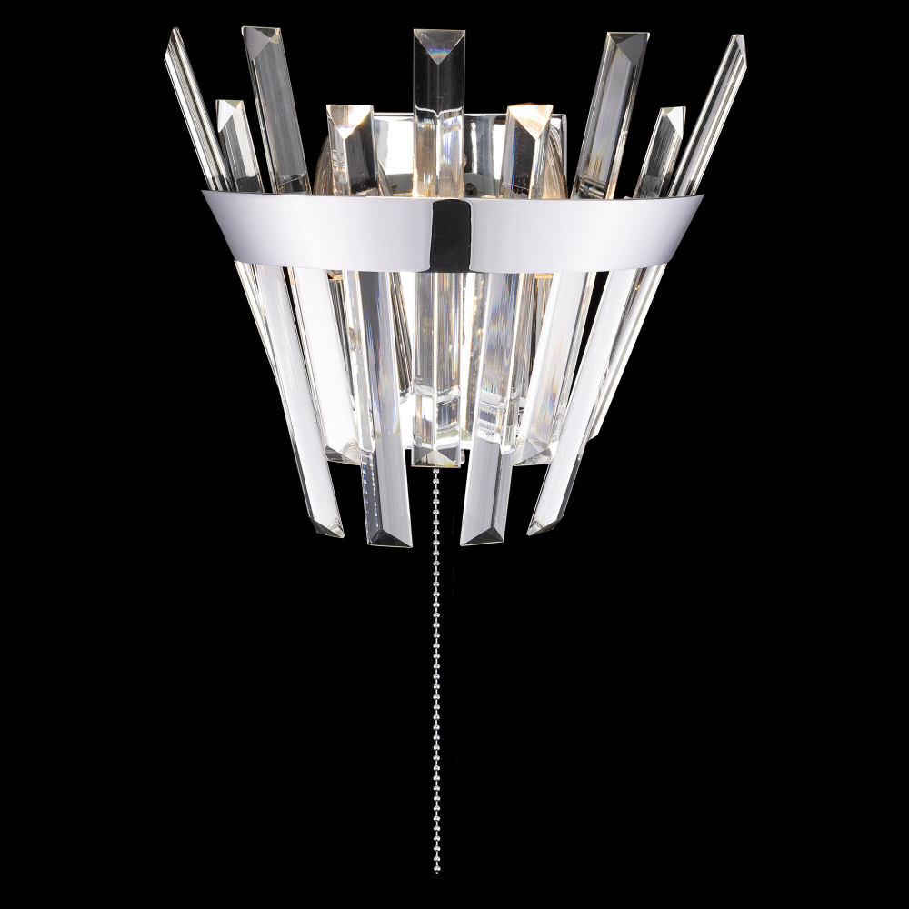 Citilux Вестерос CL307310 Бра хрустальное с выключателем Хром