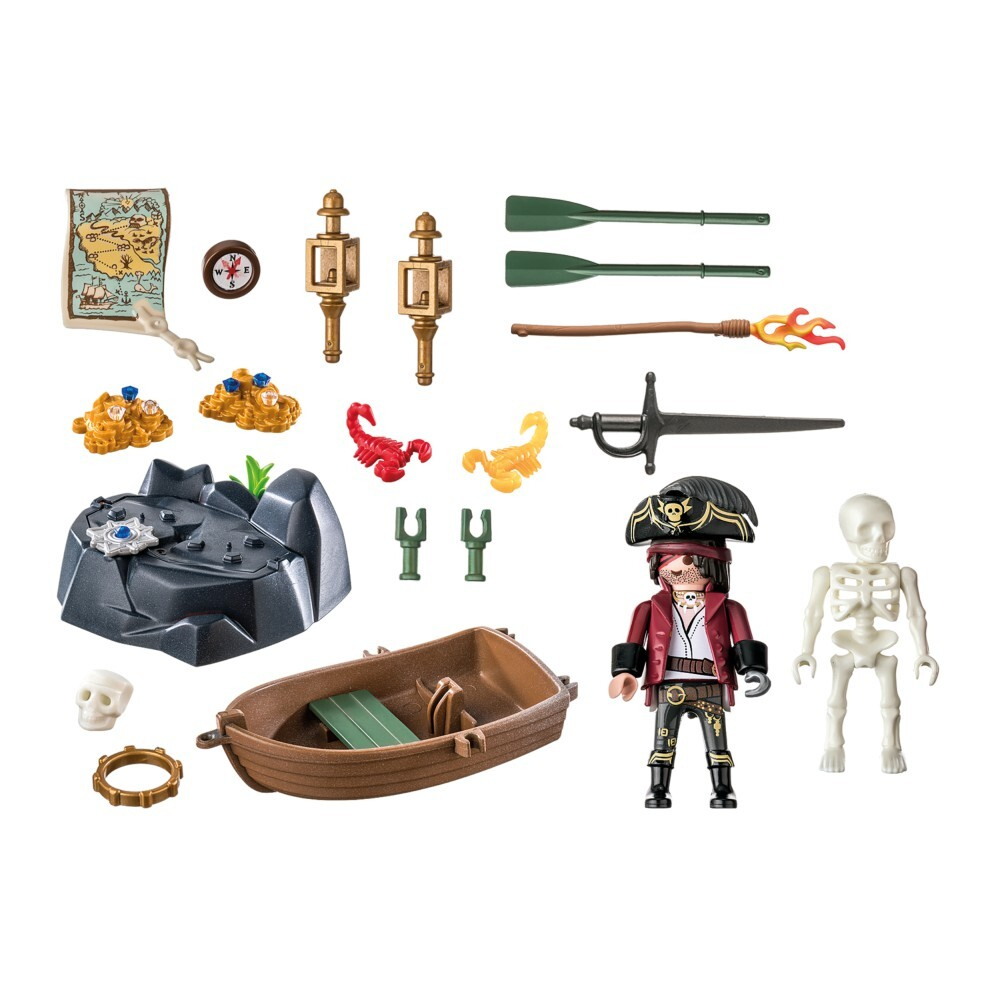 Playmobil - Пират с лодкой 71254 / артикул   71254  / GTIN 4008789712547