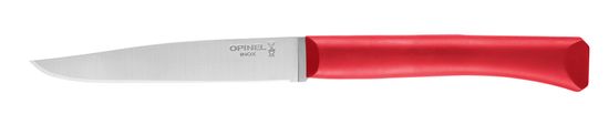 Нож столовый Opinel N°125 , полимерная ручка, нерж, сталь, красный. 001902