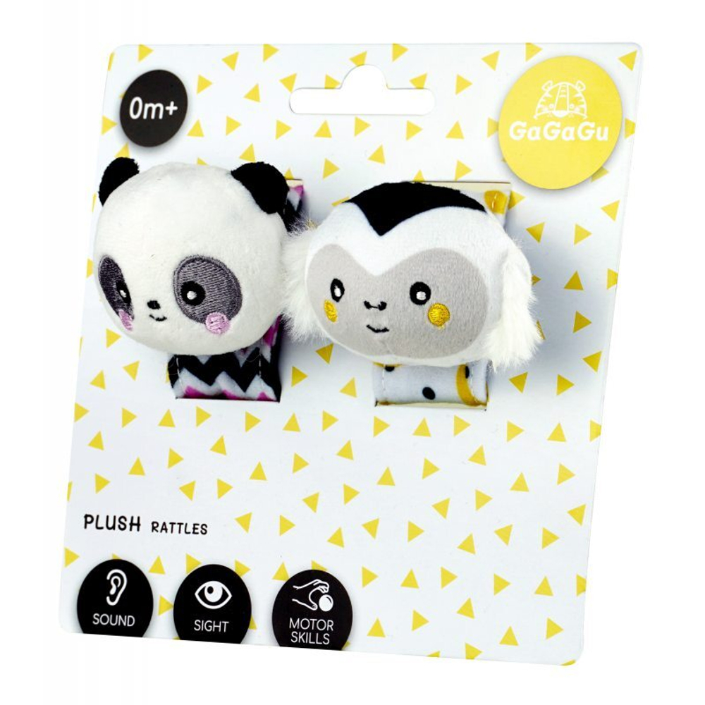 TM Toys - GaGaGu Погремушки Panda Monkey GGG9784