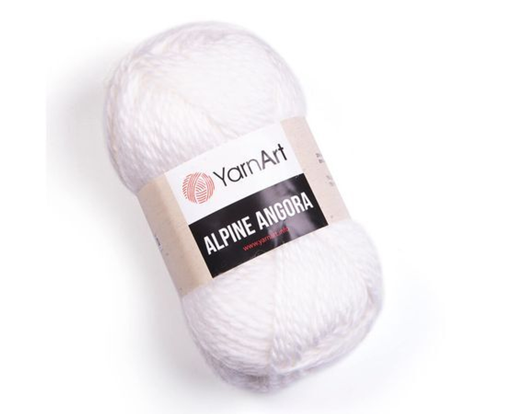 Пряжа Yarnart Alpine Angora (Альпин Ангора), 1 моток, 150 гр, 150 м.