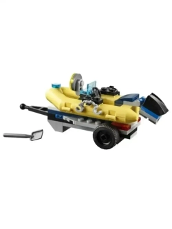 Конструктор Сити Полицейская лодка 178 деталей 11618