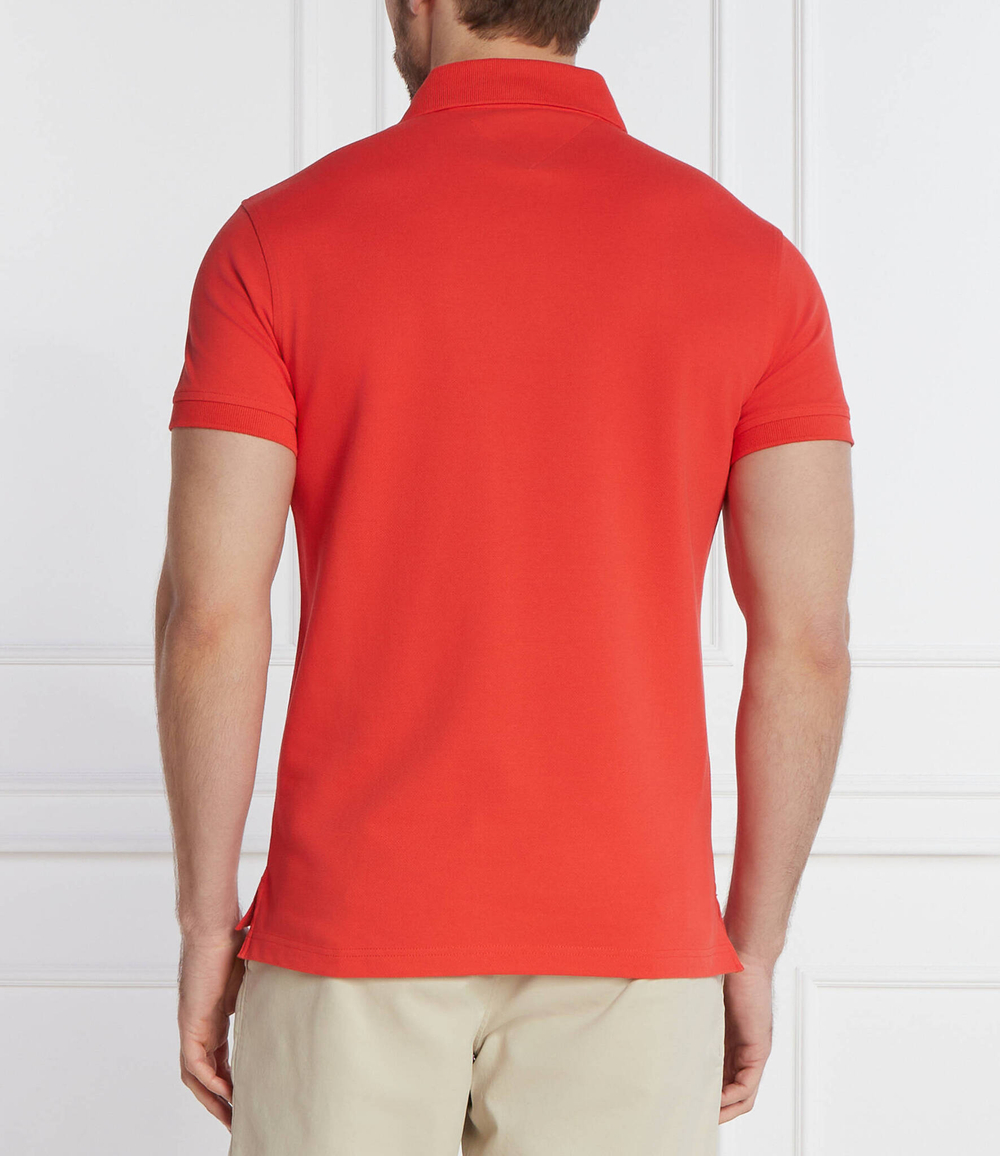 Поло Tommy Hilfiger - коралловый(MW0MW17771)