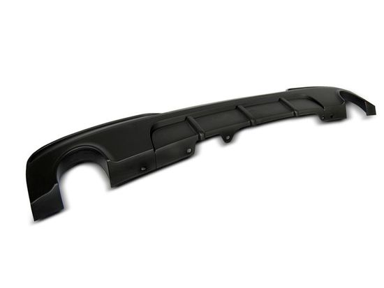 Диффузор бампера заднего для BMW 5 F10 / F11 (10-...) под 2 одинарные трубы M-Performance Look