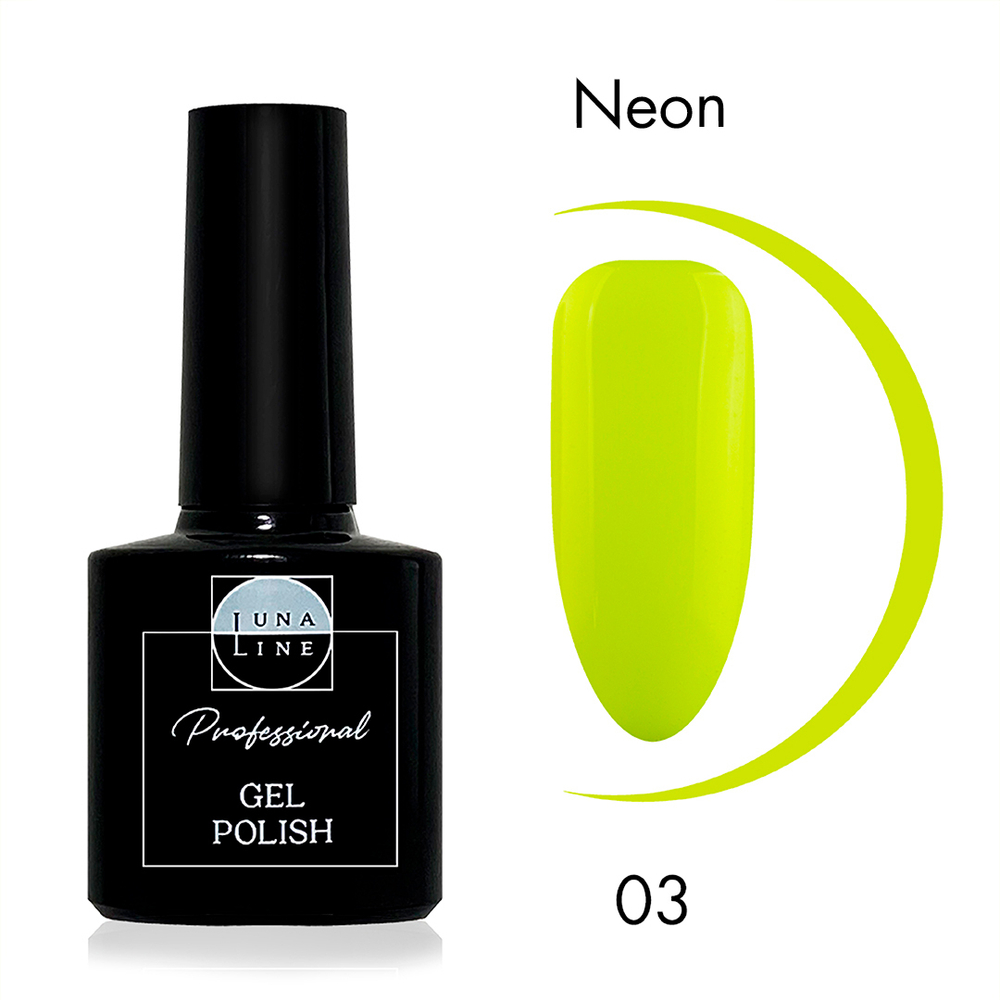 Гель-лак LunaLine Neon 03 8 мл