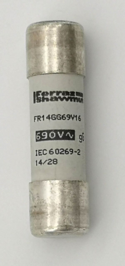 Предохранитель плавкий ABB E 9F14 GG16, 2CSM258783R1801 16a 120kA