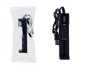 Универсальное зарядное 1 слот для АКБ 10440 - 18650 от USB