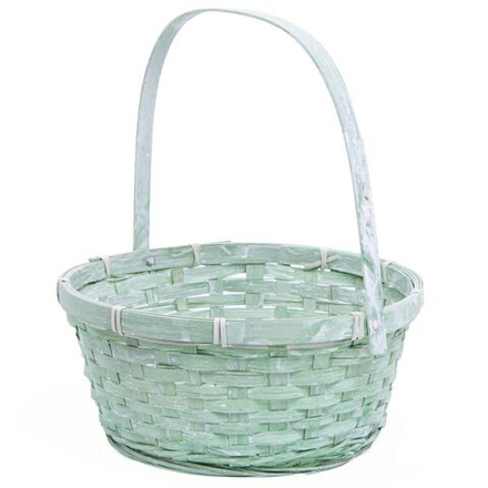 Корзина плетеная (бамбук) D26*Н12*НН30