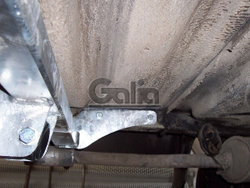 Фаркоп оцинкованный Galia S083A для Skoda Felicia универсал/фургон 1996-2002(паспорт и сертификат в комплекте)(без электрики)