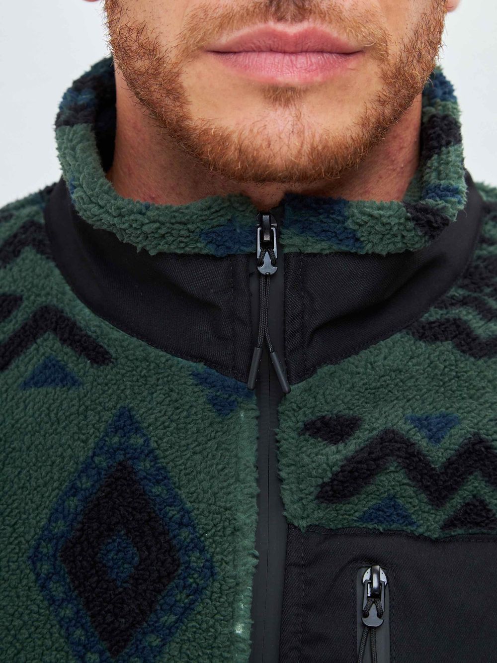 Толстовка Kefirmaykifer Флисовая Zip зеленая