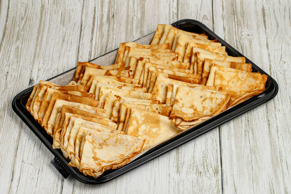 Платтер 40 блинчиков без начинки