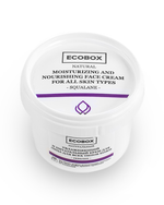 Натуральный увлажняющий и питательный крем для лица для всех типов кожи "Сквалан" 120 мл Ecobox