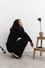 Брюки клеш SPICE GIRLS | Черный