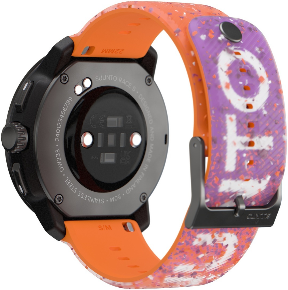 Смарт-часы Suunto RACE S POWER ORANGE (SS051016000) 45 мм черный-оранжевый