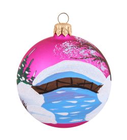 Элита НФШ-1661/2 Ел.украшение Шар «Мостик» 80 мм