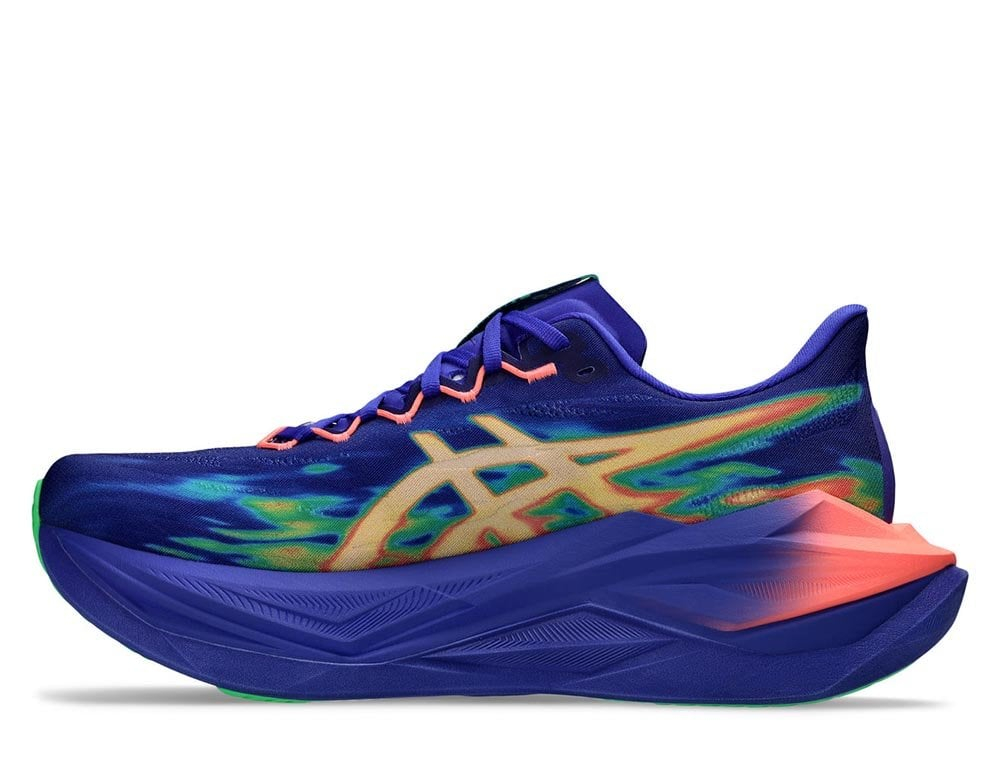 Кроссовки для бега мужские Asics Superblast 3 Cobalt Burst кобальтово-оранжевые