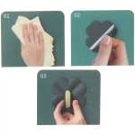 Крючки в наборе 4шт пластиковые на липкой основе «ЭДАЛЕН», цвет белый, нагрузка 2кг/6см