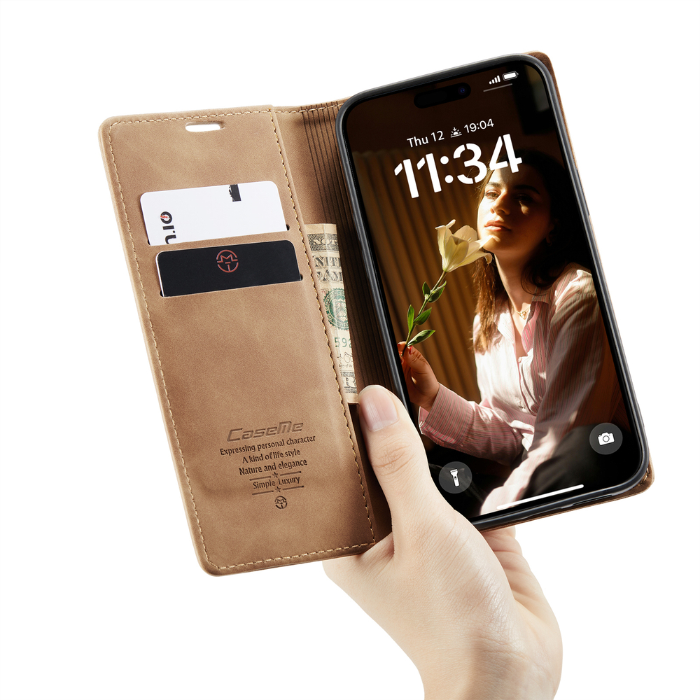 Чехол-книжка CaseMe Matte iPhone 16