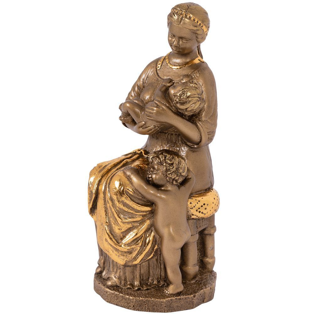 Статуэтка Мама с детьми Бронза