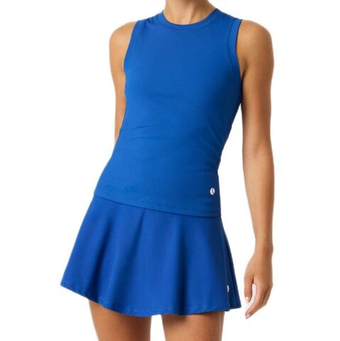 Женский топ теннисный Björn Borg Ace Pocket Ribbed - monaco blue