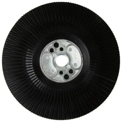 Тарелка опорная / оправка DEBEVER для фибровых кругов на УШМ 125 мм М14 (ребра), жесткая