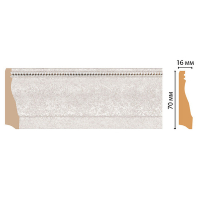 Плинтус Decomaster D193 ClassicLine 193-19D ДМ