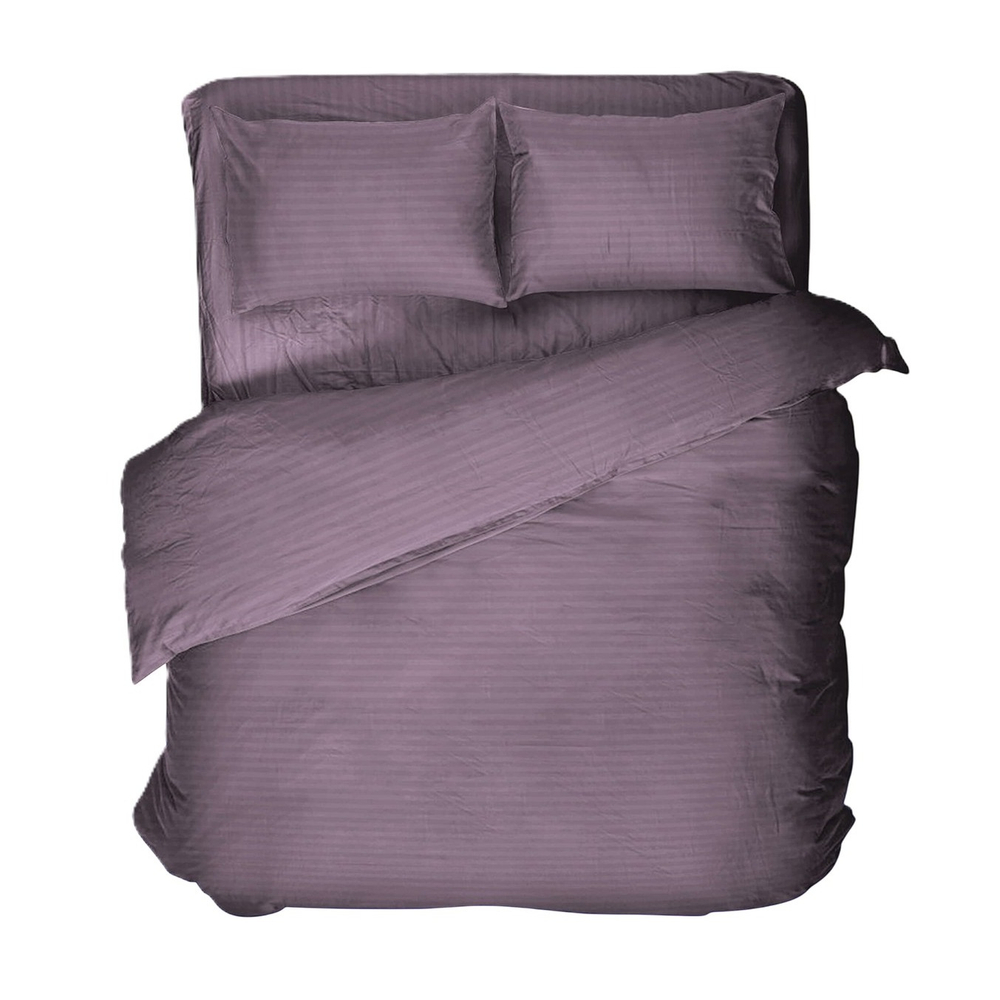 Комплект постельного белья евро-стандарт BLUEBERRIES, сатин