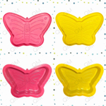 Форма силиконовая "Бабочка" 28 х 21 см (цвета МИКС)