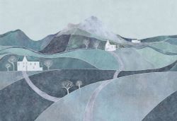 Бесшовная фреска Скин LANDSCAPE, 2,7 м (Ширина 4 м)