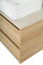 Столешница под раковину BelBagno 80 KEP-80-MCO-W0 Marmo Crema Opaco