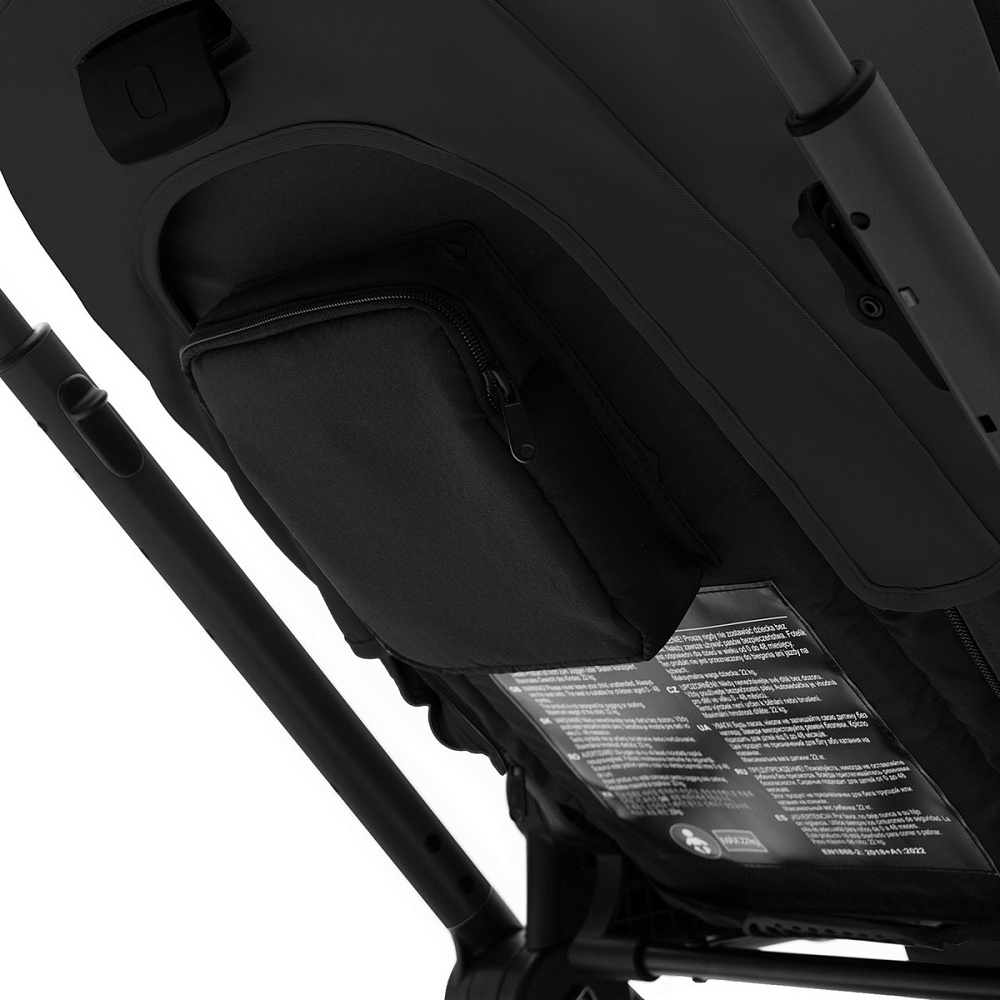 Коляска Agex Life 3 в 1 матовая рама с автокреслом i-Safe Grey ALB583 Black (Черный)