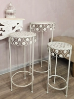 Поставка для цветов напольная металлическая 52 см