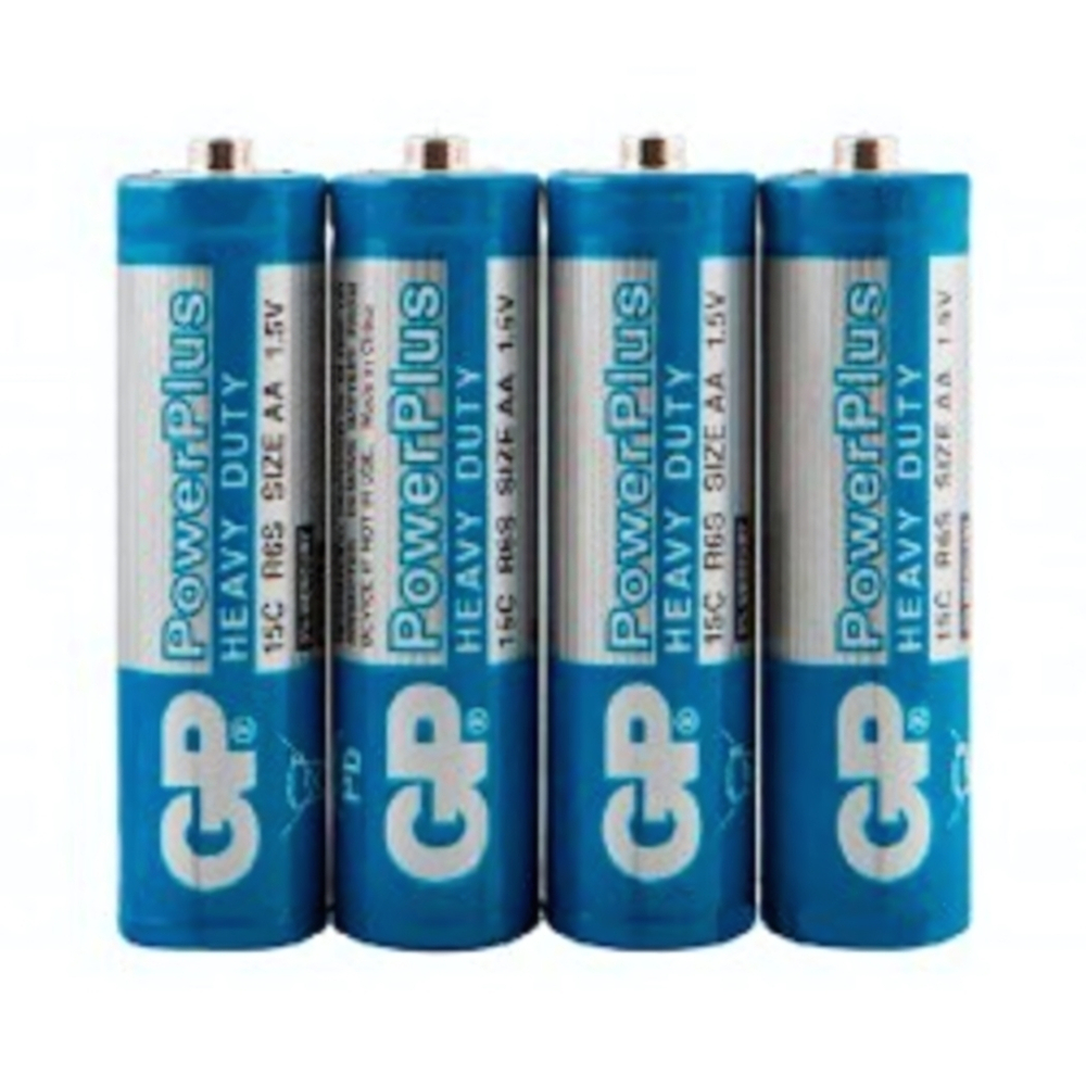 батарейки GP Power Plus Heavy Duty AA 1,5V (Цвет: серебристый)